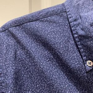 Brooks Brothers Medium Navy Floral Button Down Shirt